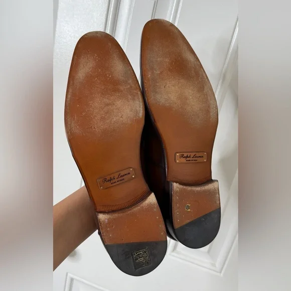 Ralph Lauren Meegan Calfskin Penny Loafer - Picture 4 of 8